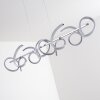 Suspension Lavaca LED Argenté, 4 lumières