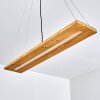 Suspension Adak LED Gris, 1 lumière