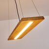 Suspension Adak LED Gris, 1 lumière