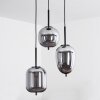 Suspension Verbania Noir, 3 lumières Suspension Verbania Noir, 3 lumières