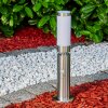 Borne d'éclairage Walise Acier inoxydable, 1 lumière, Détecteur de mouvement
