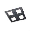 Plafonnier Grossmann BASIC LED Anthracite, 4 lumières