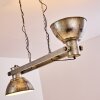 Suspension Svanfolk Gris, Rouille, 2 lumières