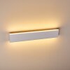 Applique murale Obion LED Blanc, 2 lumières