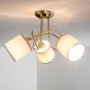 Plafonnier Stai Nickel mat, 3 lumières
