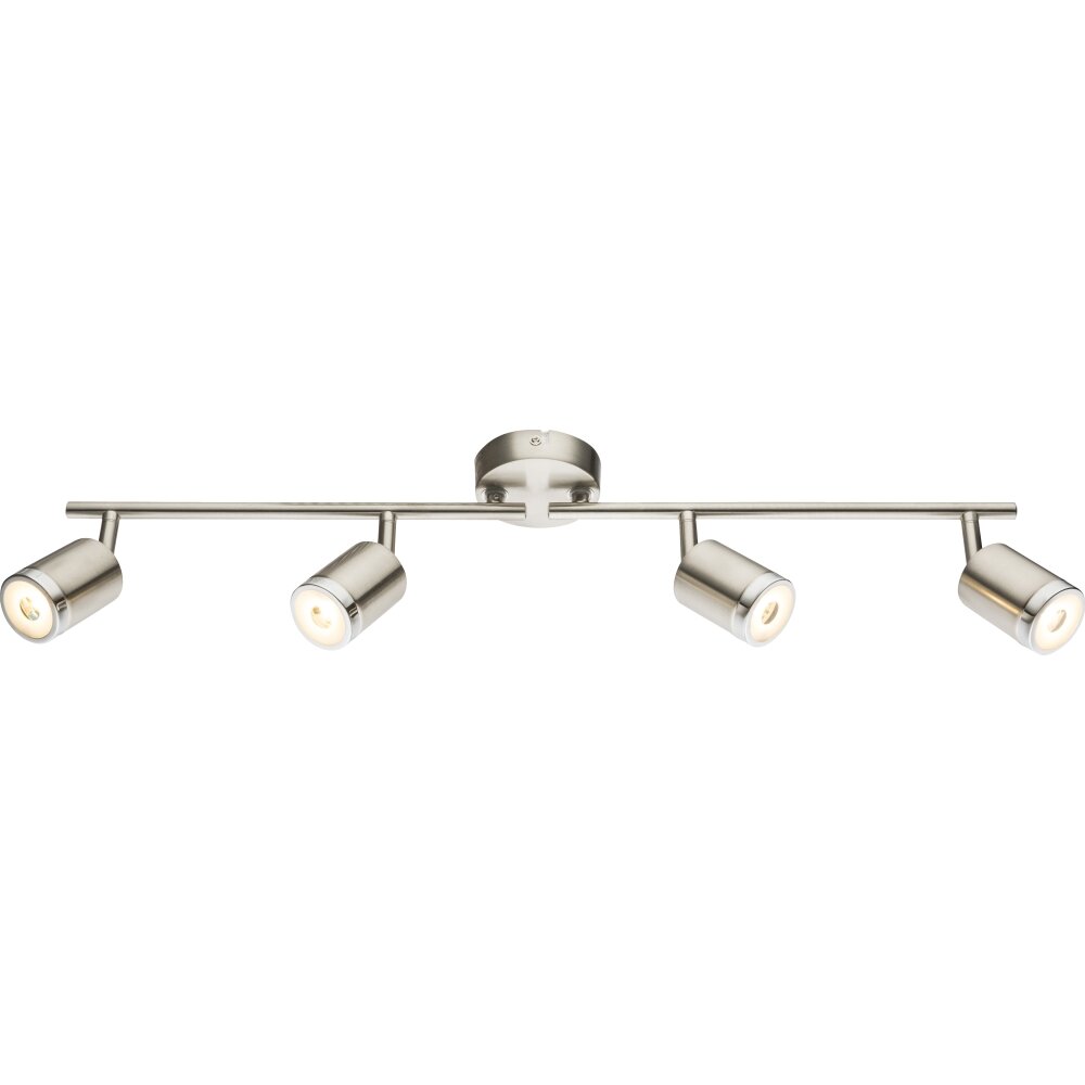 Plafonnier Globo COMORE LED Nickel mat, 4 lumières main product photo