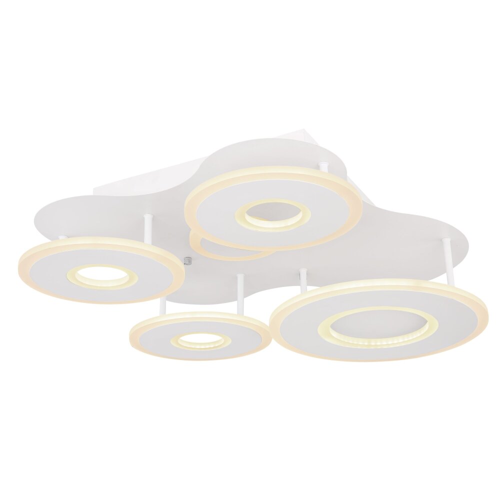 Plafonnier Globo FLAVETTO LED Blanc, 1 lumière, Télécommandes main product photo