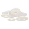 Plafonnier Globo FLAVETTO LED Blanc, 1 lumière, Télécommandes