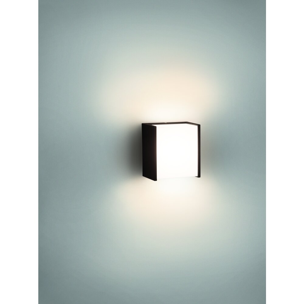 Applique murale Philips myGarden MACAW LED Noir, 1 lumière main product photo